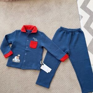 Blue and Red Kids Pajamas